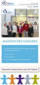 couverture flyer maison des usagers