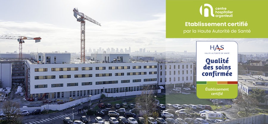 L’hôpital d’Argenteuil certifié « Qualité des soins confirmée »