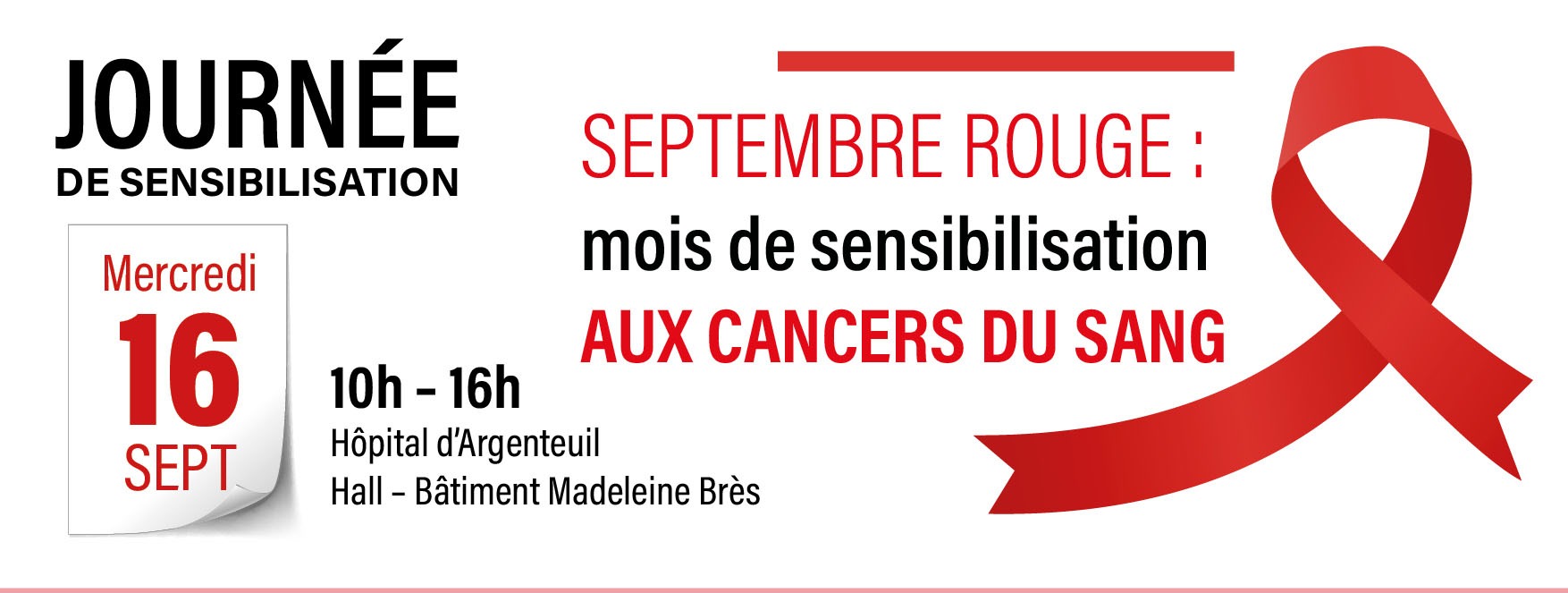 Journée de sensibilisation aux cancers du sang