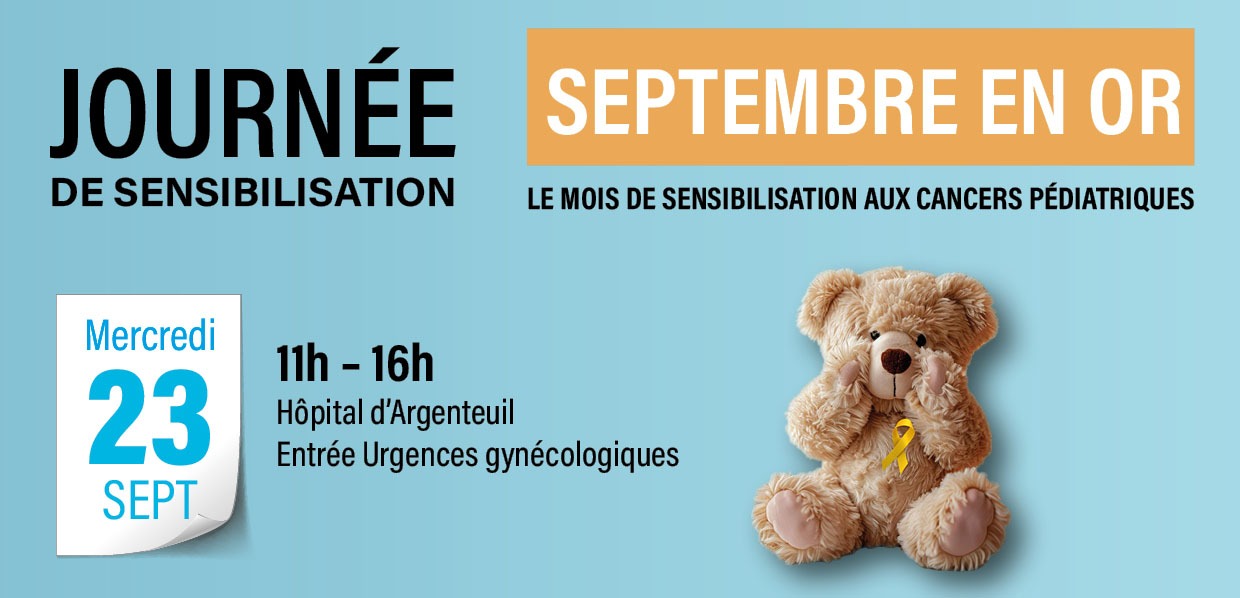 Journée de sensibilisation aux cancers pédiatriques